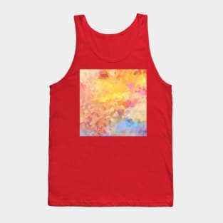 Love Sunset Abstract Painting Tank Top